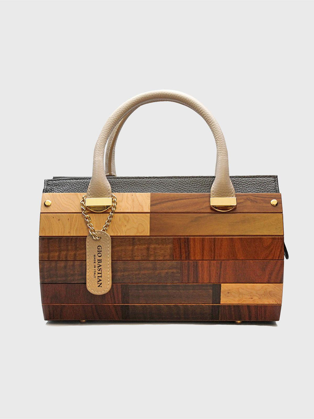 Bauletto "Maria" in Legno Patchwork - Gio Bastian