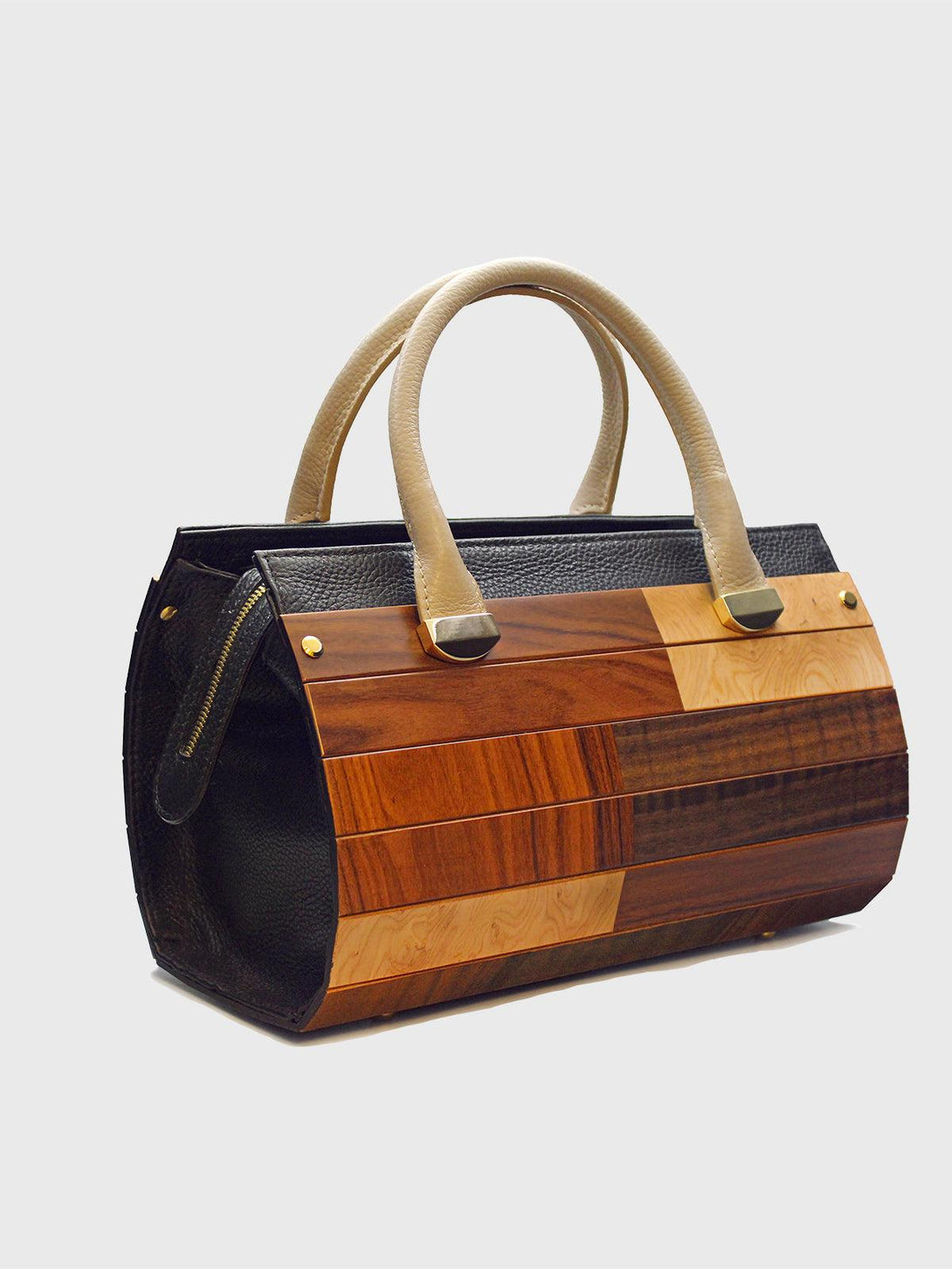 Bauletto "Maria" in Legno Patchwork - Gio Bastian