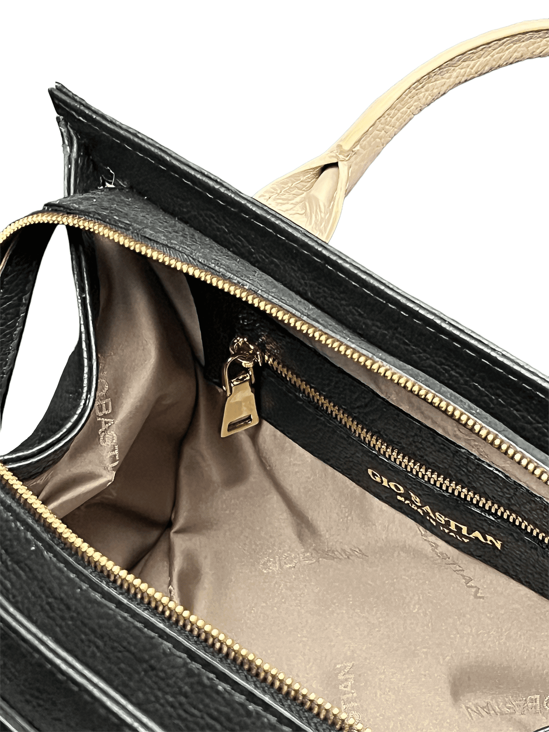 Bauletto "Naomi" in Legno a Doghe Nere - Gio Bastian